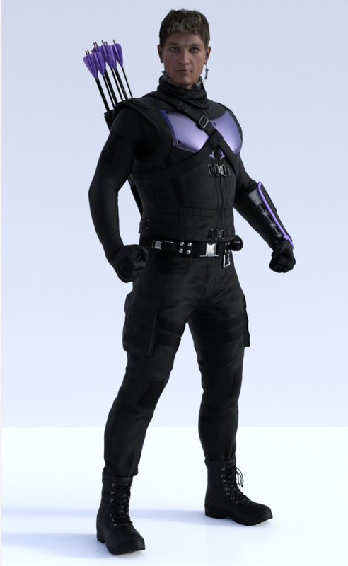 Hawkeye Outfit for G8M