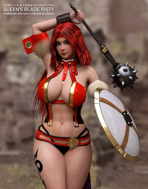 Queen's Blade Risty For G8F