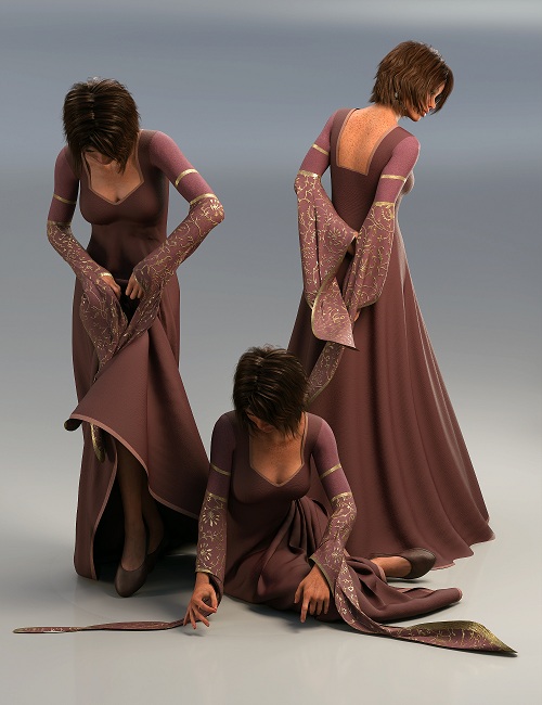 FF's Innocence for Genesis 8 and 8.1 Female and the Universal Dress