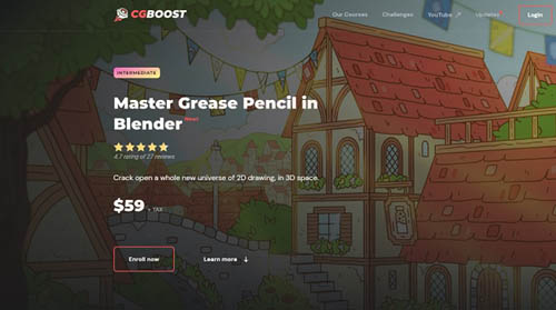 CGBoost - Master Grease Pencil in Blender