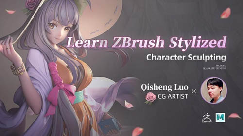 Wingfox - Learn ZBrush Stylized Character Sculpting with Qi Sheng Luo
