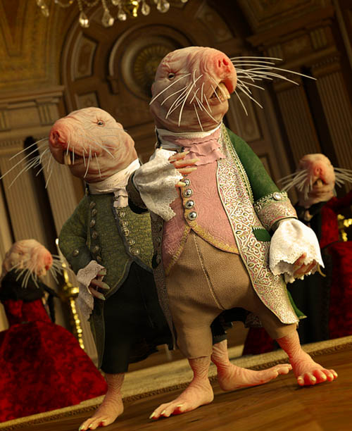  Storybook Naked Mole-rat for Genesis 8.1 Male 