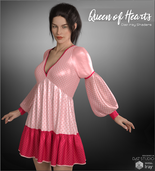 Daz Iray - Queen of Hearts