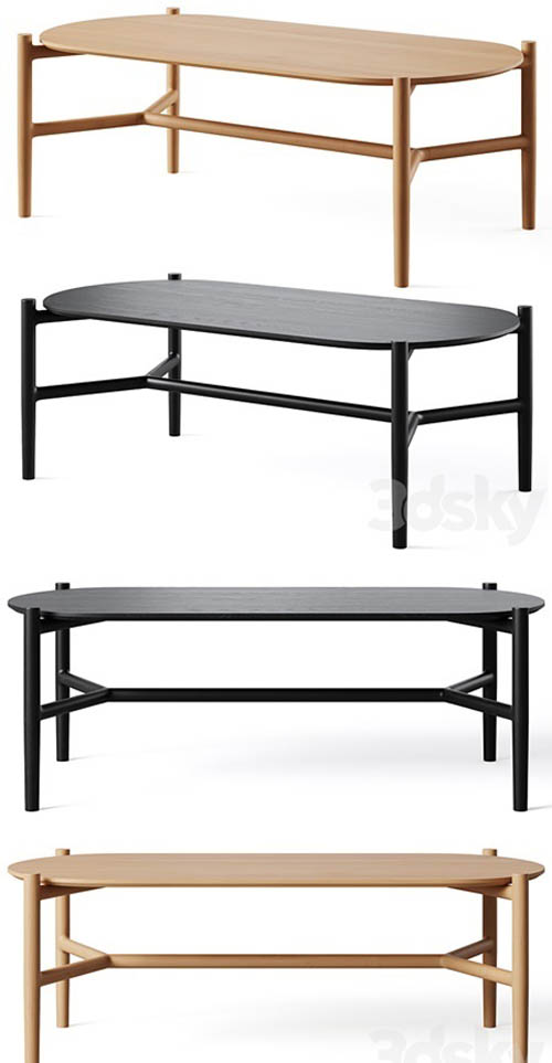 Coffee table HOLTON by Rowico Home