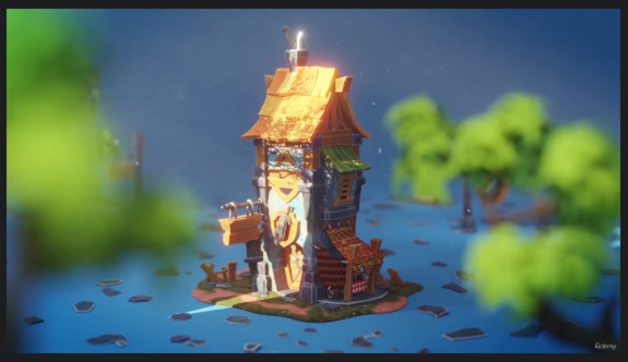 Udemy - Modeling A Game Asset Castle In Blender