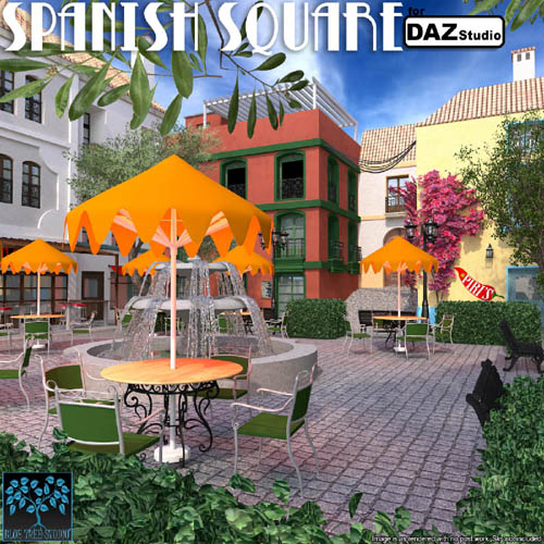 Spanish Square for Daz Studio