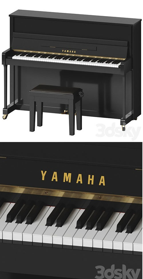 Yamaha b2 PE piano with bench