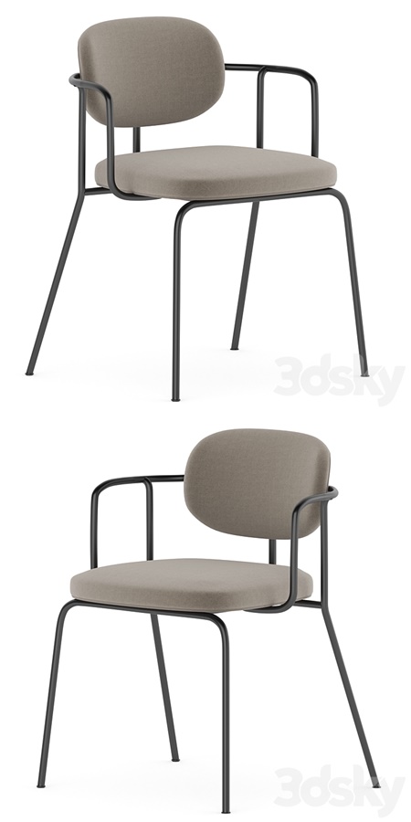 LUNCH CHAIR FRAME WOUD SERO