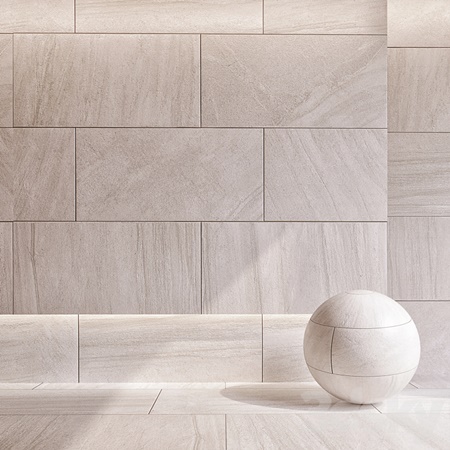 Purestone Matte Natural Porcelain Tile in Beige