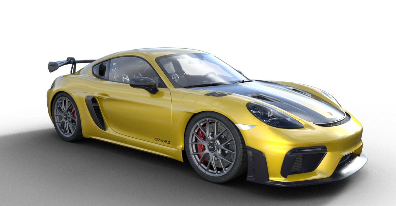 Porsche Cayman GT4RS for Daz3D