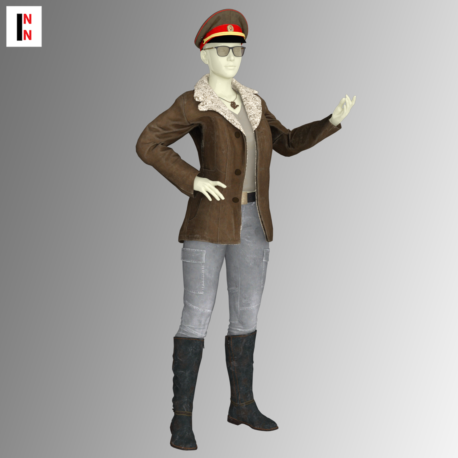 COD – Portnova Comrade Outfit for Genesis 8 Female