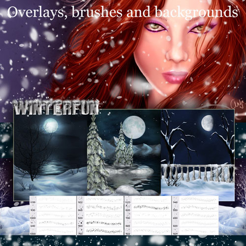 Atmospheric Overlays - Winterfun