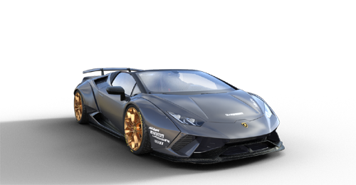 Lamborghini Huracan Spyder LB For Daz3D