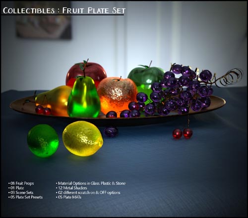 Collectibles: Fruit Plate