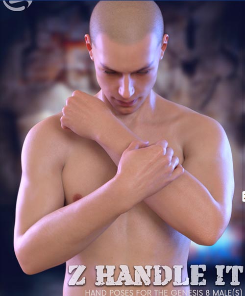 Z Handle It - Hand Poses for Genesis 8 Male