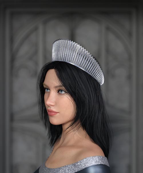 Royal Tiara for Genesis 8 and 8.1 Females