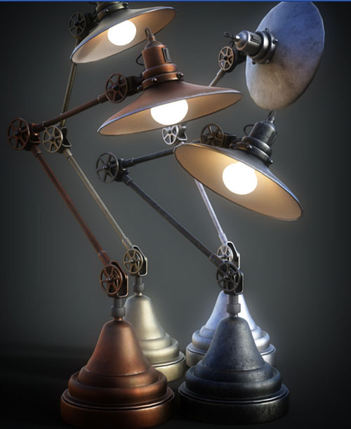 B.E.T.T.Y. Adjustable Desk Lamps