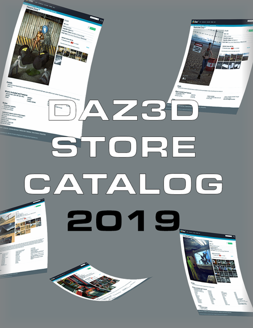 Daz 3D Store Catalog 2019