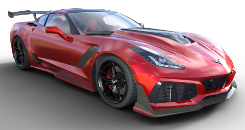 Chevrolet Corvette ZR 1 For Daz 3D