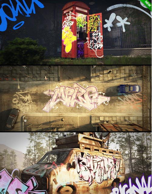 Iray Street Graffiti