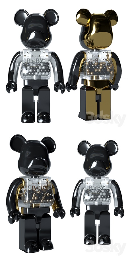 MY FIRST BEARBRICK 1000%