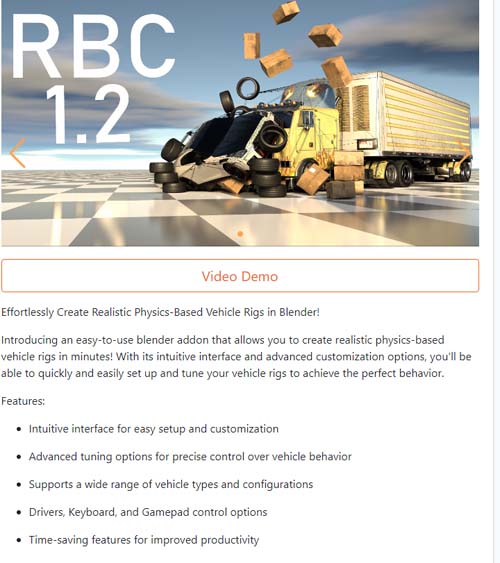 Rbc | A Physics-Based Vehicle Rigging Addon