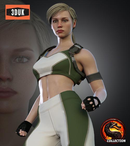 MK Cassie Cage For G8F