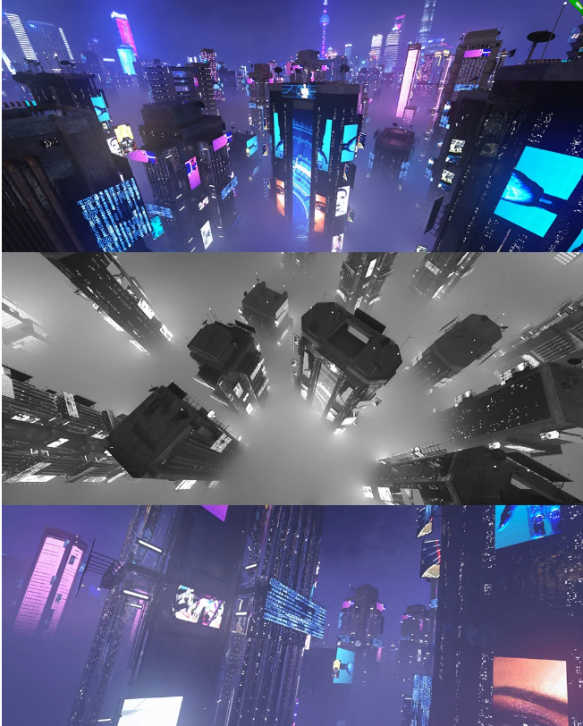 Cyberpunk Dark City