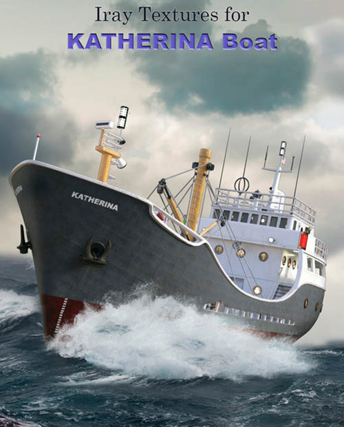 Katherina Boat Iray Textures Add-On