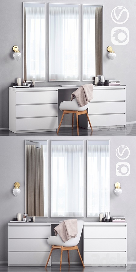 IKEA MALM Dressing Table