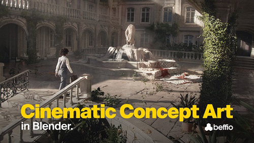 Artstation - Cinematic Concept Art in Blender