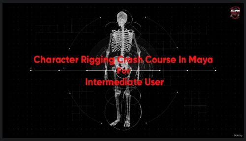 Udemy - Character Rigging Crash Course In Maya For Intermediate User