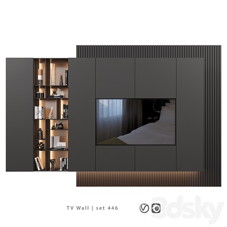 TV Wall | set 446