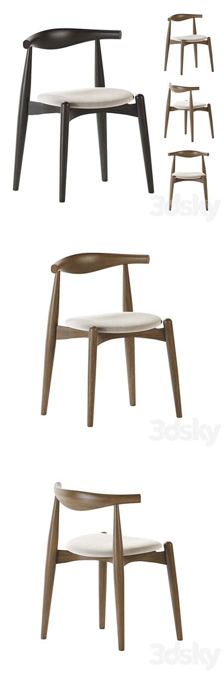 Elbow Dining Chair Carlhansen