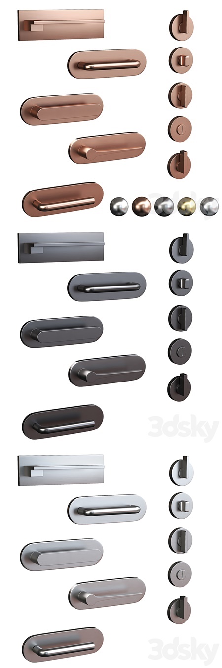 Olivari door handles Vol1