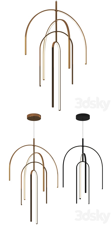 Decorative by Alphabet by Zambelis Pendant Lamp