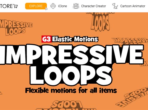 G3 Elastic Motions – Impressive Loops for Cartoon Animator