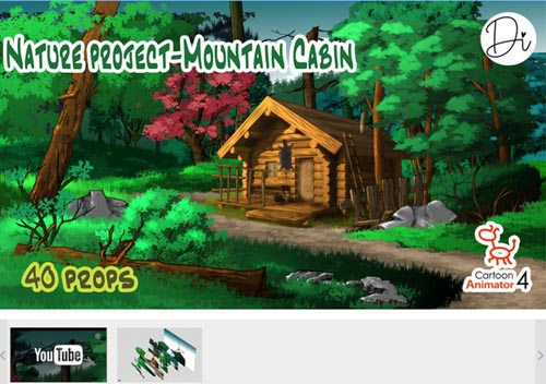 Nature project - Mountain Cabin