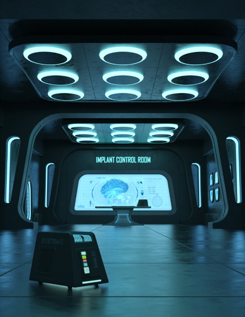 Dark Station Control Room