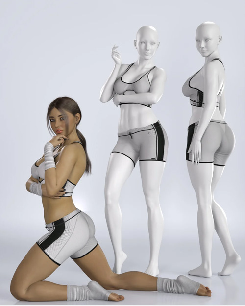 DT Pose Collection 03 for Genesis 8 and 8.1 Females and Genesis 9