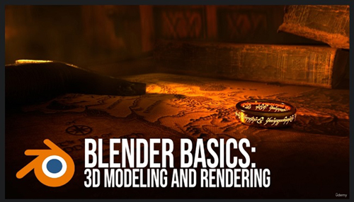 Udemy - Blender Basics: A Quick Intro to 3D Modeling and Rendering