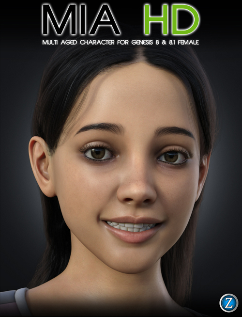 Mia HD for Genesis 8 and 8.1 Female