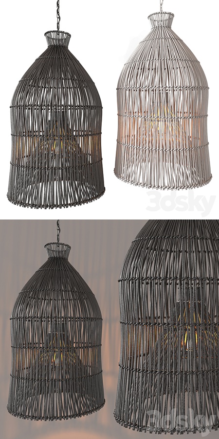 Indonesian Fishing Baskets by Restoration Hardware