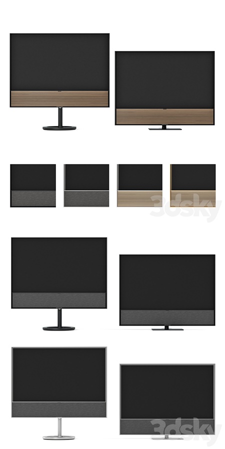 BANG & OLUFSEN BEOVISION CONTOUR 55 '' SET