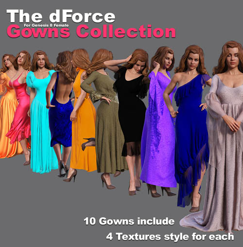 The dForce Gowns Collection for G8F
