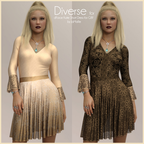 Diverse for dForce Kate Short Dress