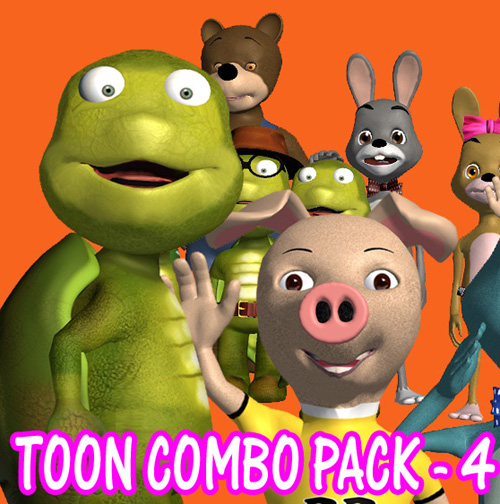 Toon Combo pack - 4