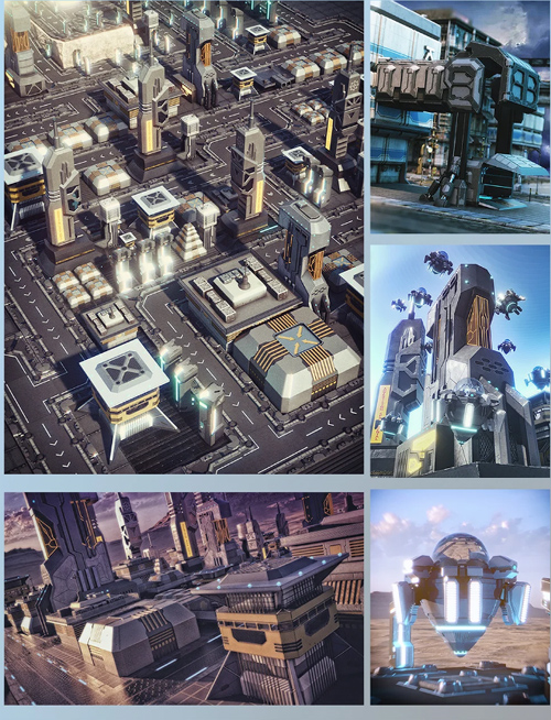 X-BIT Future Space City Bundle