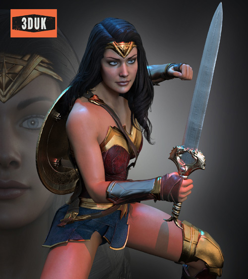 JLA Wonder Woman For G8F