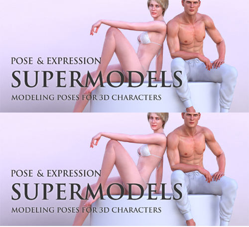 Pose & Expression - Supermodels